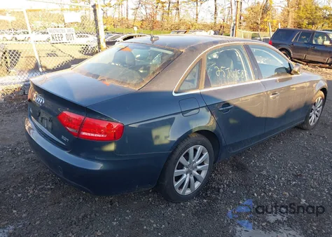 2011 Audi A4 2.0T Premium from USA, damaged, VIN WAUEFAFL6BN014676